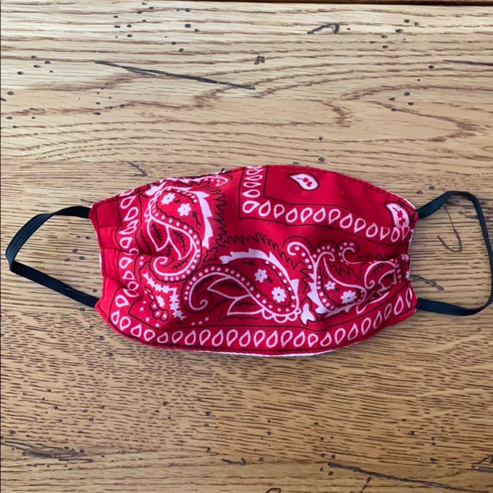 Face Mask - Bandana RED